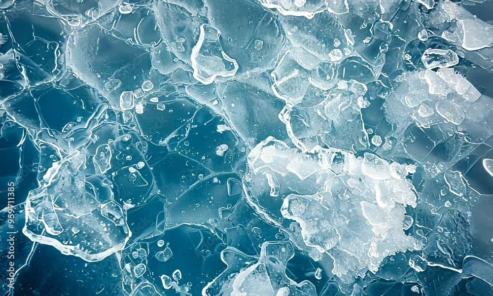 Frozen Lake Ice Texture Frozen Lake Ice Texture