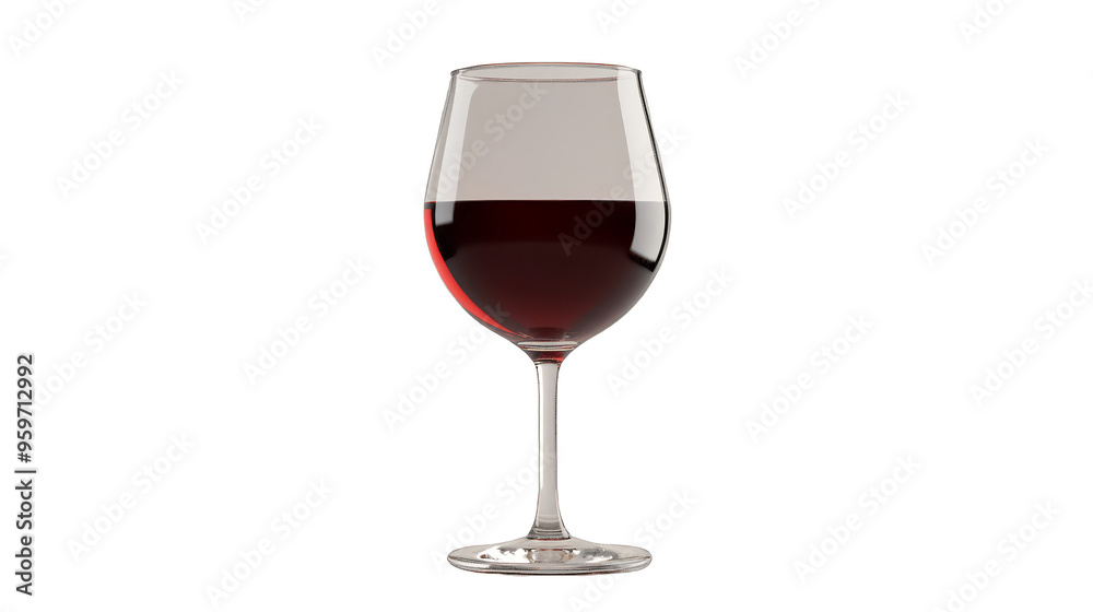 Glass of red wine transparent background Glass of red wine transparent background