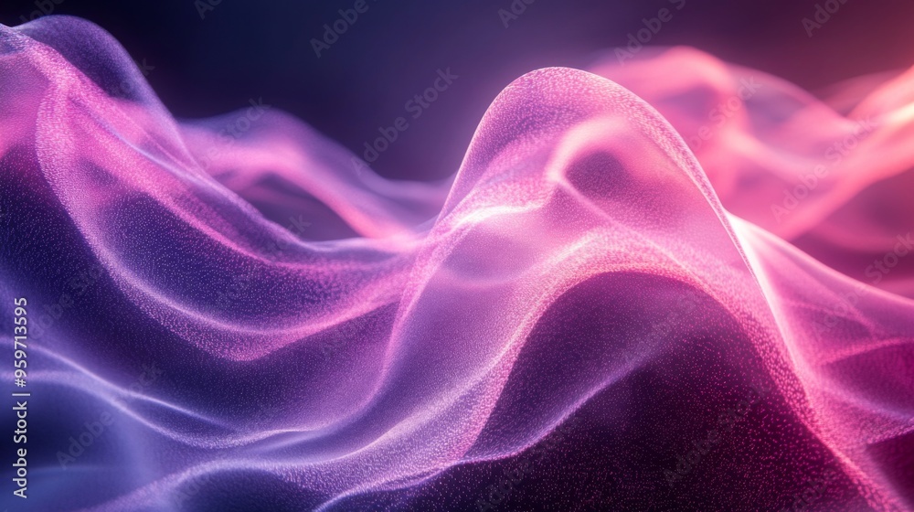 Fototapeta premium Abstract Light Waves