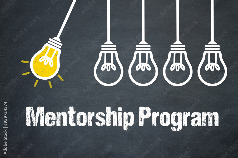 Fototapeta premium Mentorship Program 