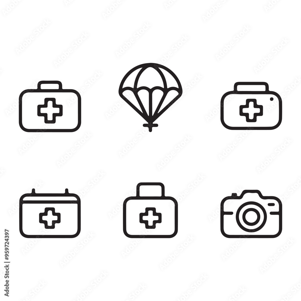 Minimalist Icon Design Collection for Digital Interfaces Minimalist Icon Design Collection for Digital Interfaces