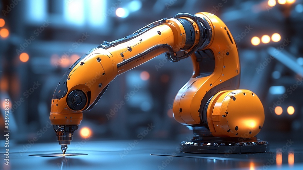 Industrial Automation: Robotic Arm in Action Industrial Automation: Robotic Arm in Action