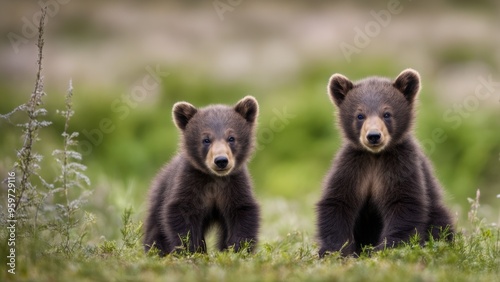 brown bear in the forest