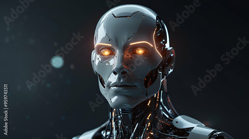 robot cyborg person generative.ai