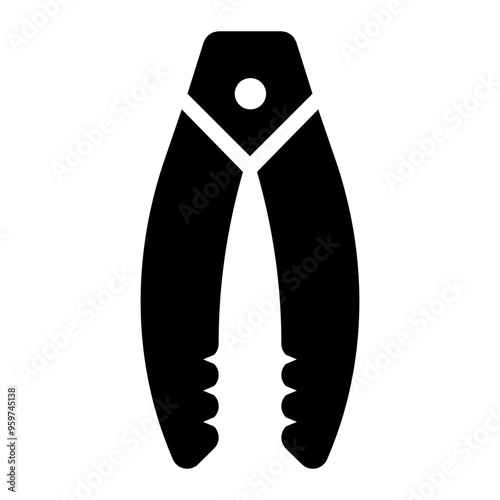 tongs, food, kitchen, utensils solid or glyph icon
