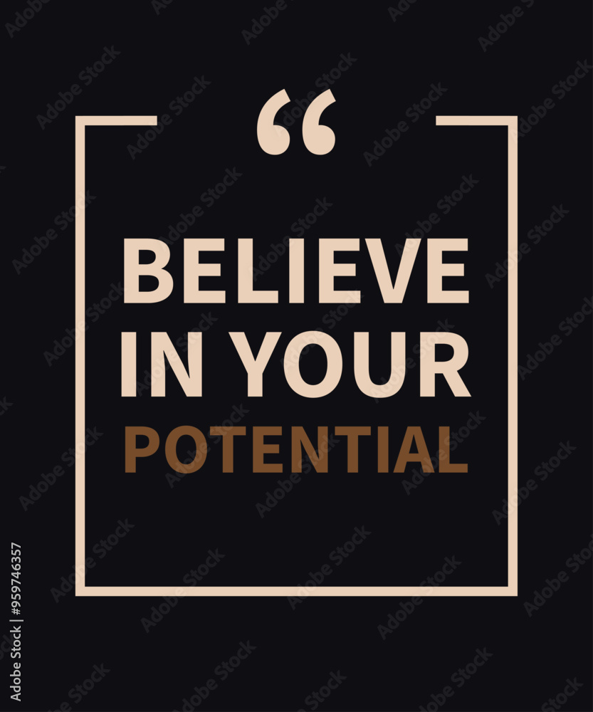 Fototapeta premium Motivational quotes vector template. Inspirational quotes for startups, business and success.