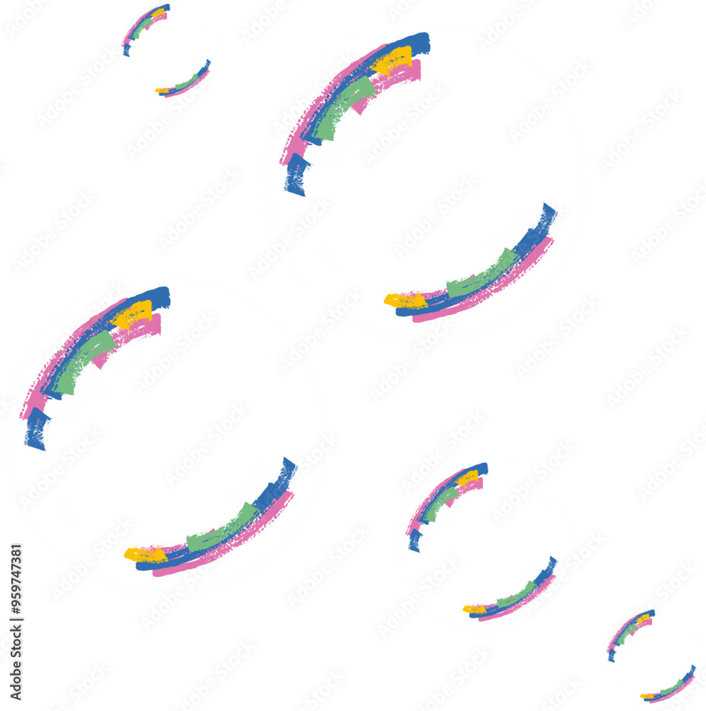 Fototapeta premium Soap Bubbles Illustration
