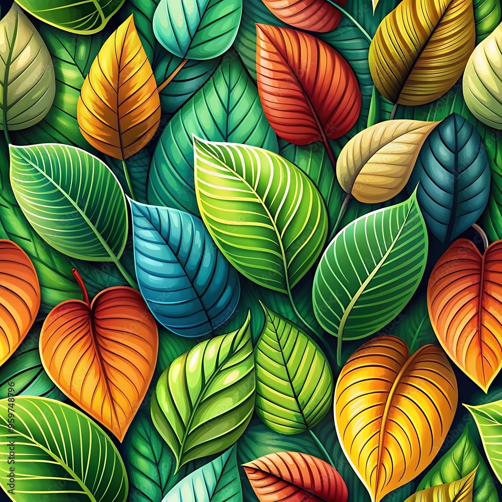 Elegant Vector Green Leaves Seamless Pattern for Nature-Inspired Designs. Leaves. Pattern. Seamless. Green. Nature. Elegant Vector Green Leaves Seamless Pattern for Nature-Inspired Designs. Leaves. Pattern. Seamless. Green. Nature.
