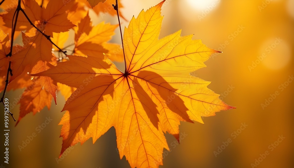 Autumn background. Yellow and red autumn leaves. Autumn banner Autumn background. Yellow and red autumn leaves. Autumn banner