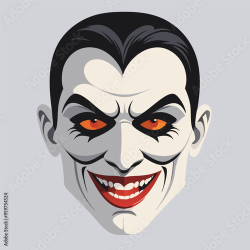 Portrait of villainous charisma