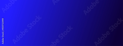 Obraz na płótnie Modern blue gradient banner background. Abstract color wallpaper template. w salonie