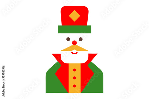 christmas elf with gift
