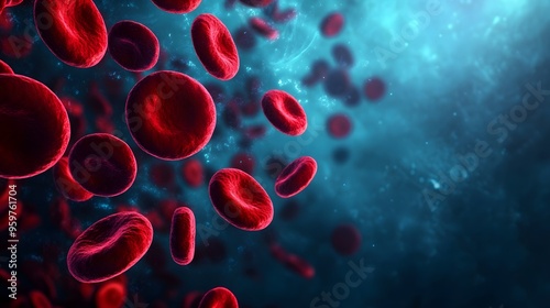 Red blood cells in motion: dynamic visualization of human circulatory elements under microscope