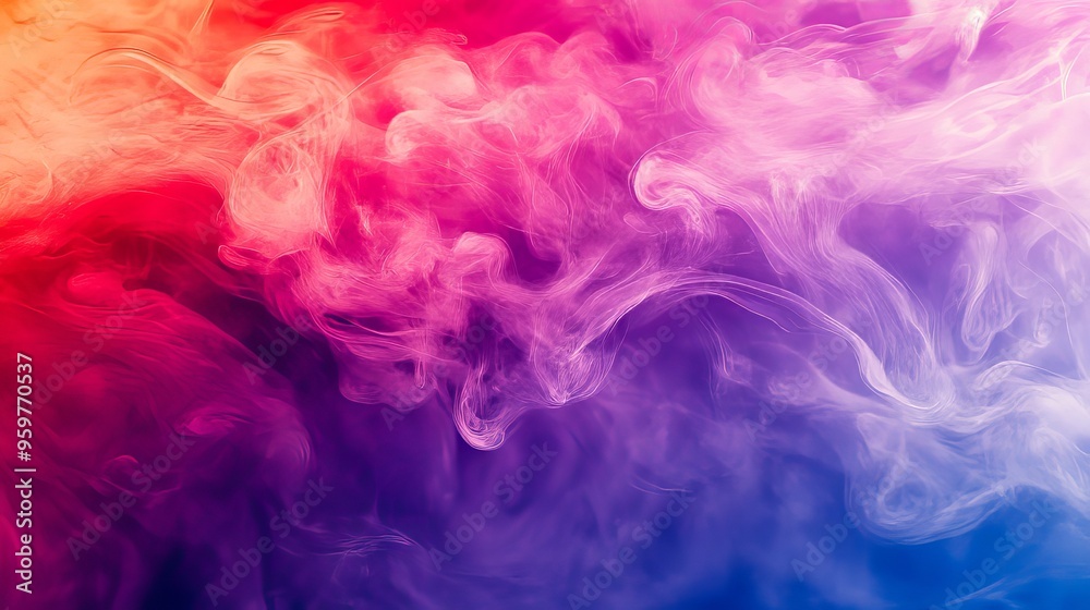 A close up of a colorful smoke background A close up of a colorful smoke background
