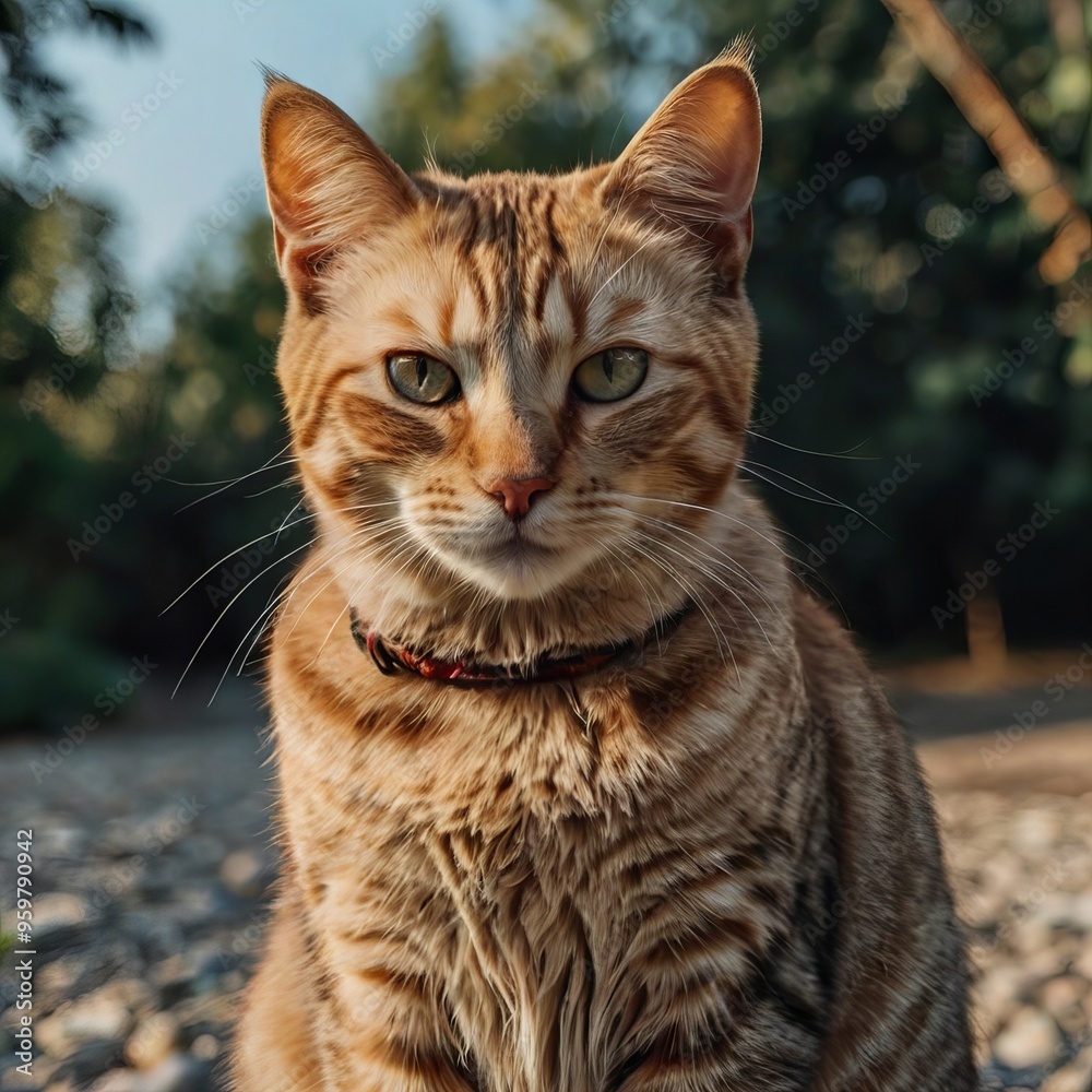 Obraz premium cat generative ai