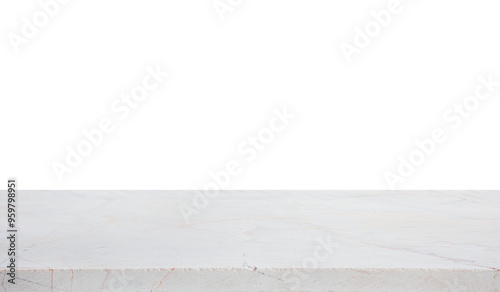 Beautiful texture of Marble top table die cut photo