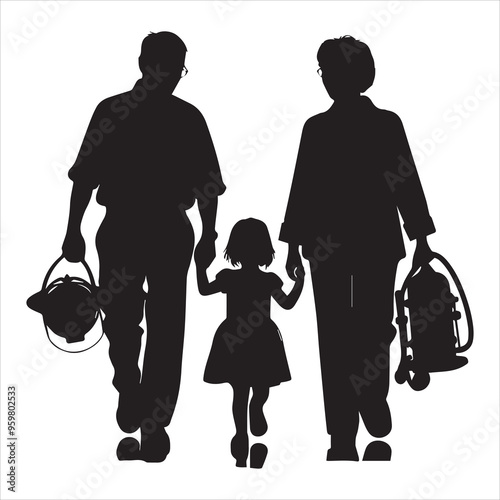 fireman silhouette Vector Firefighter Man silhouette  collection, 