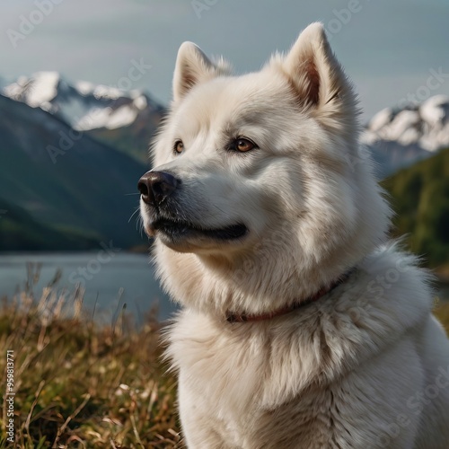 Eskimo Dog generative ai photo