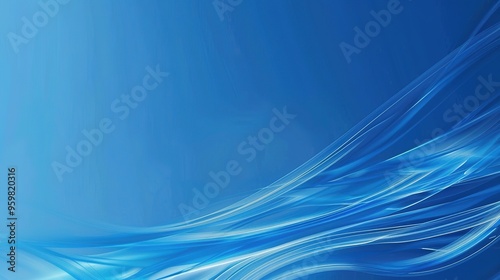 Stunning Simple and Fresh Blue Background: A Serene and Inviting Vision. Showcasing Calmness and Charm.