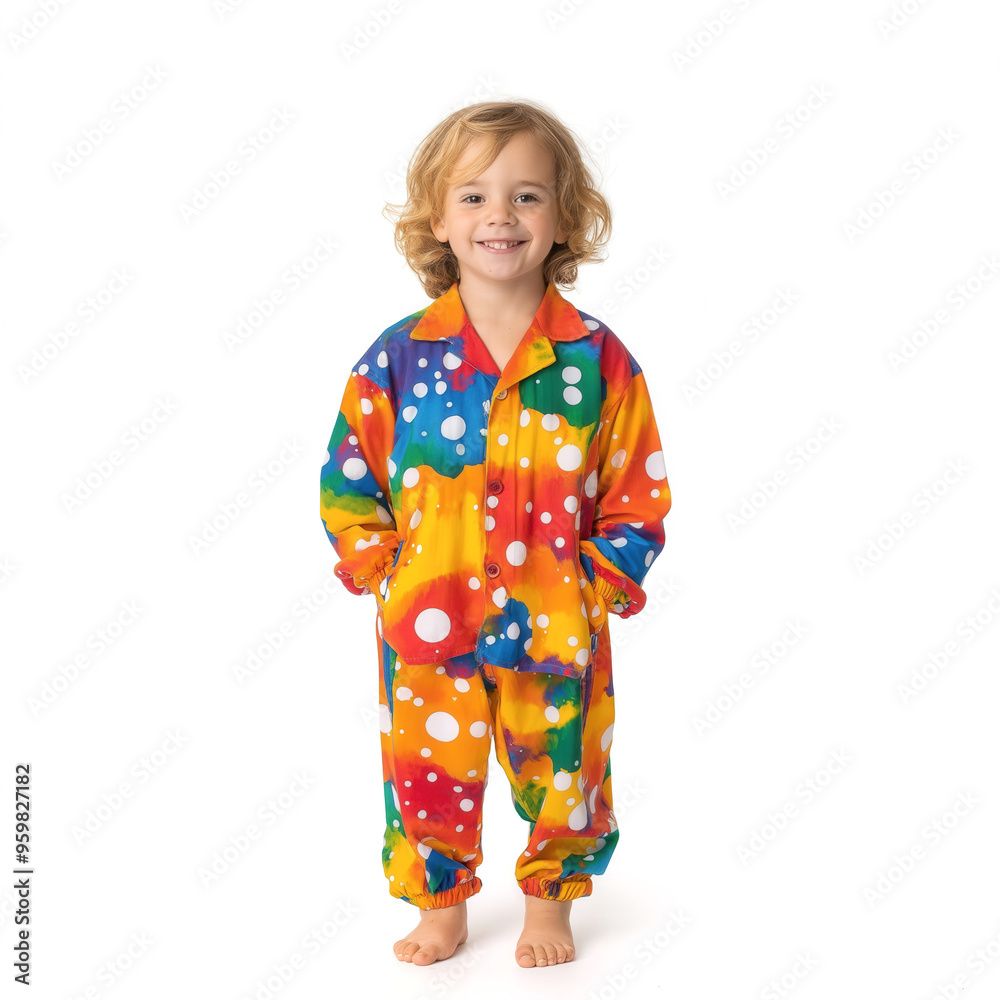 Child Pyjamas Isolated Child Pyjamas Isolated