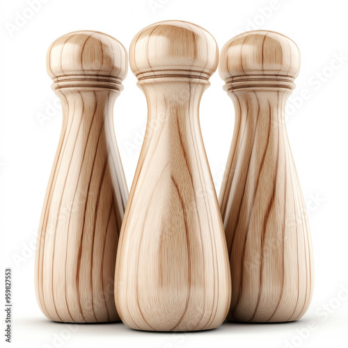 Cricket Stumps Isolated
