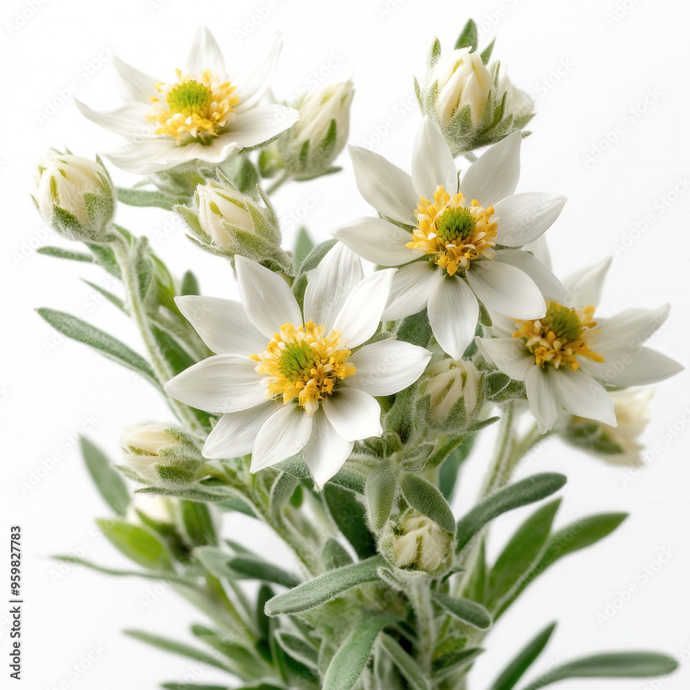 Obraz premium Edelweiss Isolated