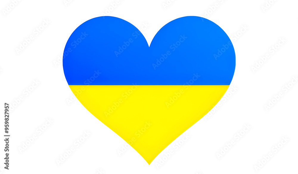 Isolated blue and yellow flag of Ukraine transparent background Isolated blue and yellow flag of Ukraine transparent background