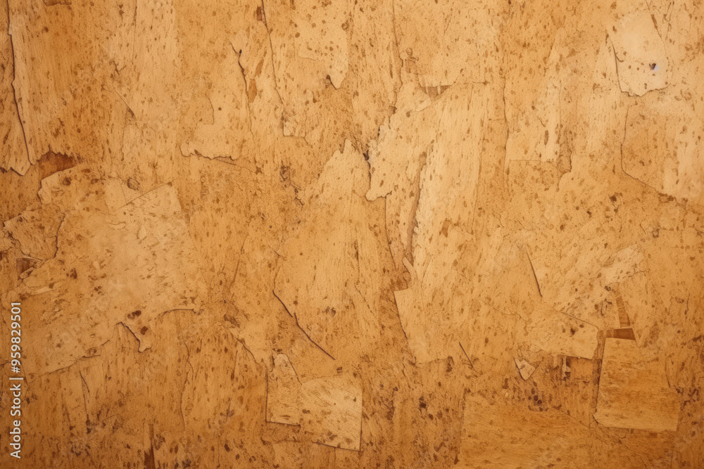 Processed collage of cork board or OSB board material texture. Background for banner, backdrop Processed collage of cork board or OSB board material texture. Background for banner, backdrop