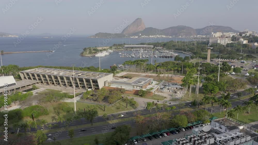 Mam Rio Rio de Janeiro, Brazil - August 2024: Museum of Modern Art (MAM), seat ...