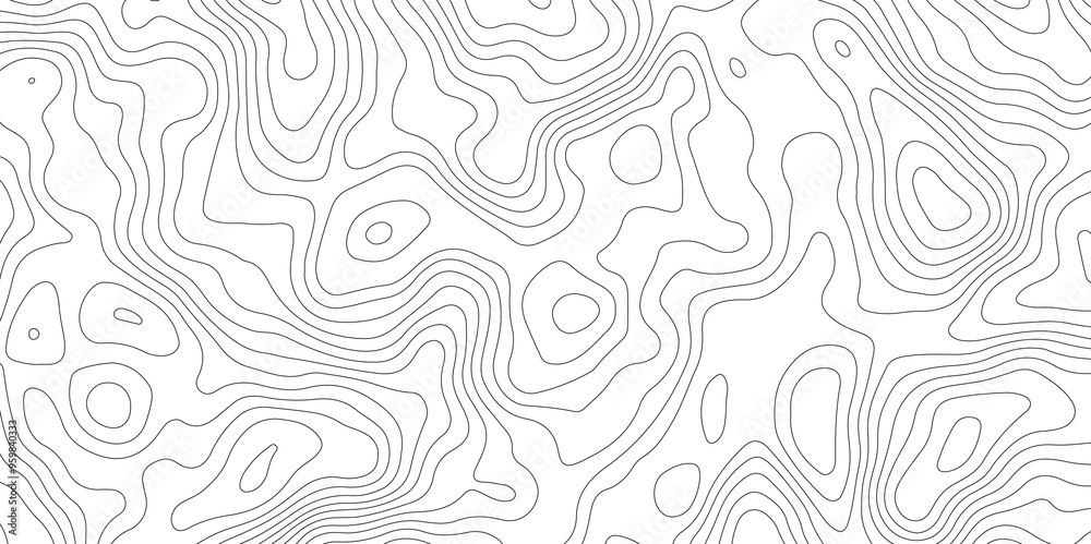 Topographic map background geographic line map with elevation assignments. Modern design with White background with topographic wavy pattern design.paper texture Imitation of a geographical map shades Topographic map background geographic line map with elevation assignments. Modern design with White background with topographic wavy pattern design.paper texture Imitation of a geographical map shades