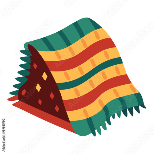 Cozy Blanket Vector Design