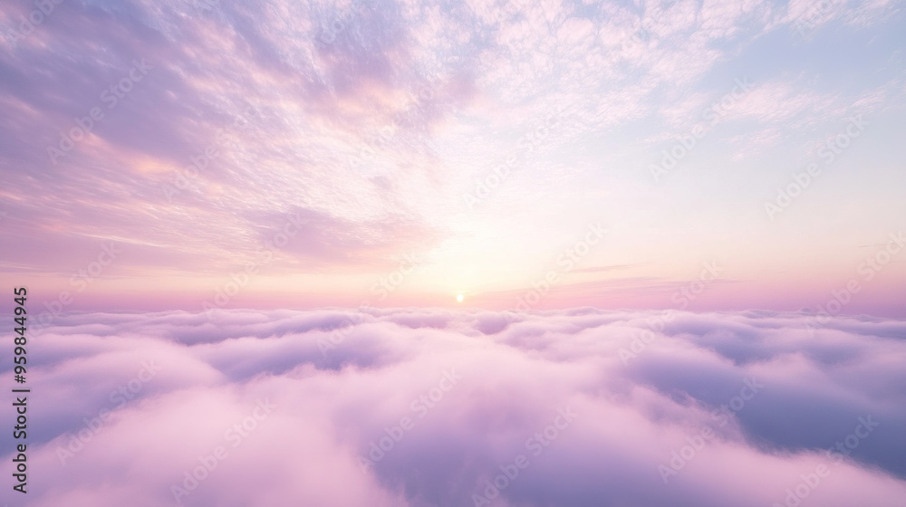 Breathtaking view of the sky at dawn with soft pastel colors blending together as the first light of the sun breaks through the clouds, capturing the serene beauty of a new day. Breathtaking view of the sky at dawn with soft pastel colors blending together as the first light of the sun breaks through the clouds, capturing the serene beauty of a new day.