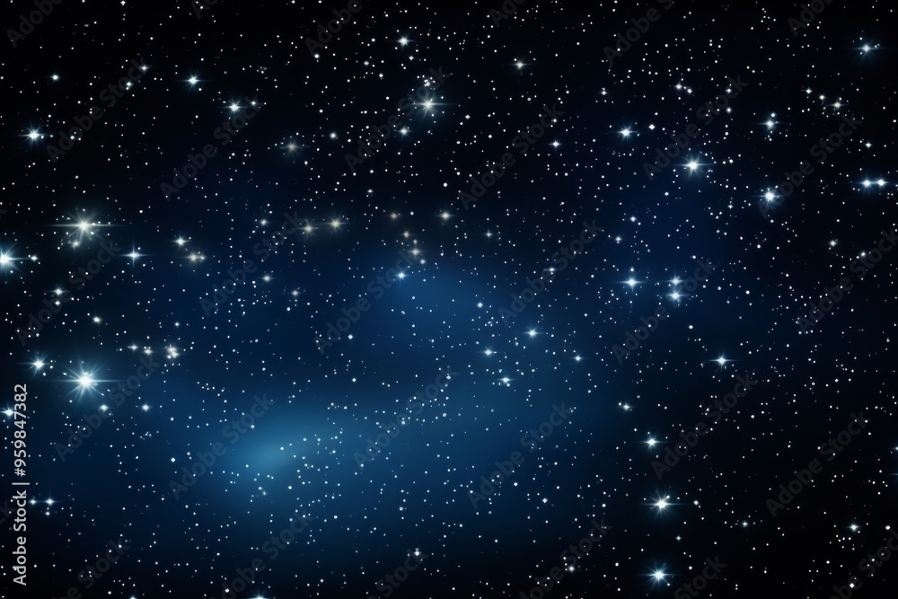 A stunning view of a starry night sky filled with countless stars and cosmic beauty A stunning view of a starry night sky filled with countless stars and cosmic beauty
