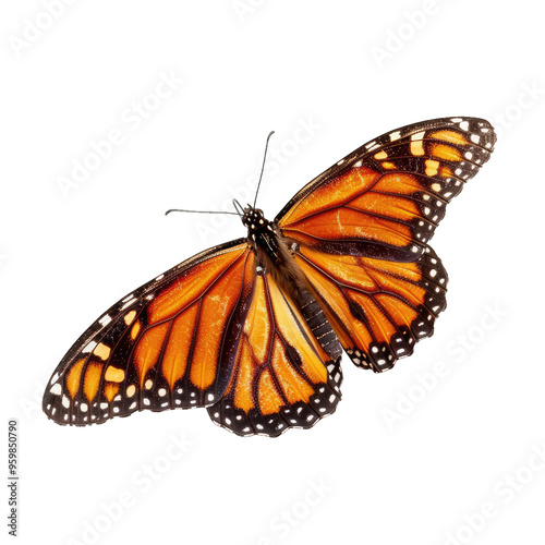 butterfly on a white background