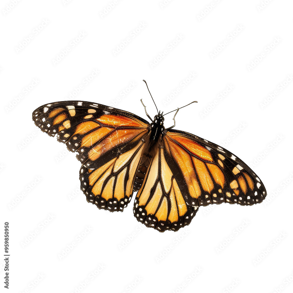 butterfly isolated on white