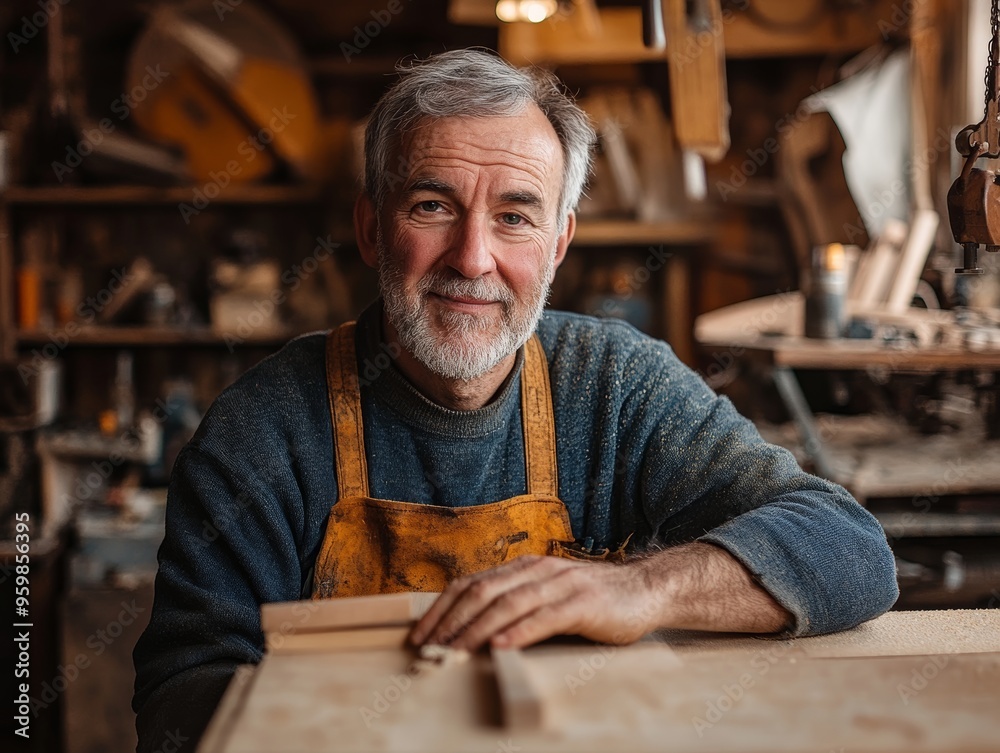 Master Craftsman in His Workshop Master Craftsman in His Workshop