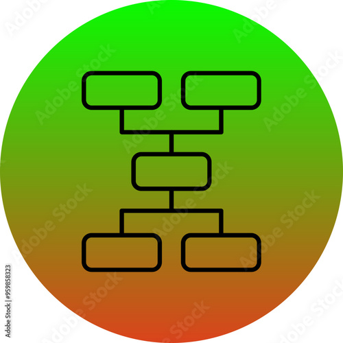Hierarchical Structure Icon