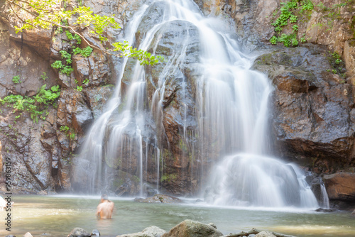 In the group of medium-small waterfalls like Erikli Waterfall and Sudüşen Waterfall. Small size worldwide, medium size nationwide. We have more than 100 waterfalls of this size. photo