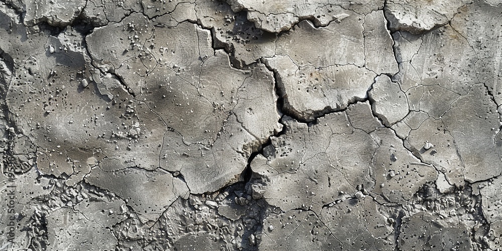 Detailed concrete texture showcasing a coarse surface, highlighting rugged characteristics and a strong industrial appeal.. Detailed concrete texture showcasing a coarse surface, highlighting rugged characteristics and a strong industrial appeal..