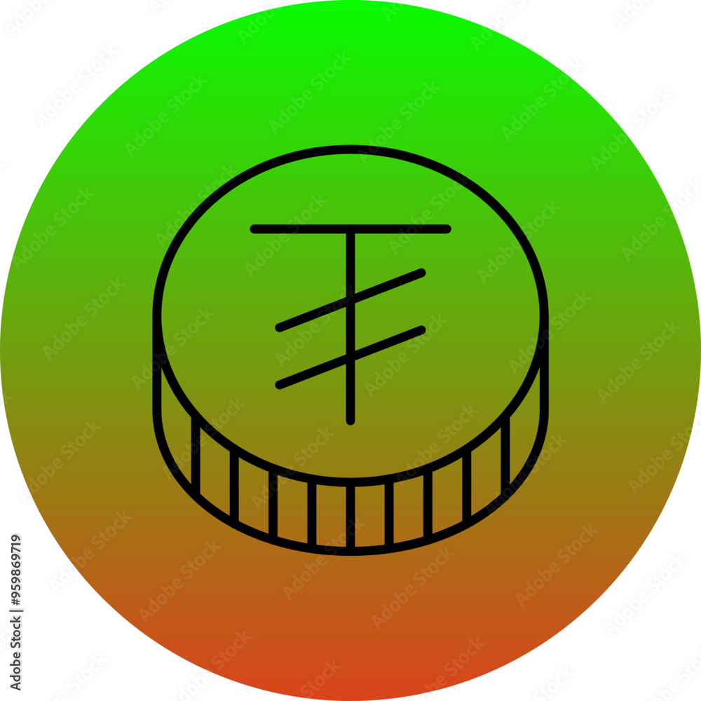 Tugrik Icon Tugrik Icon
