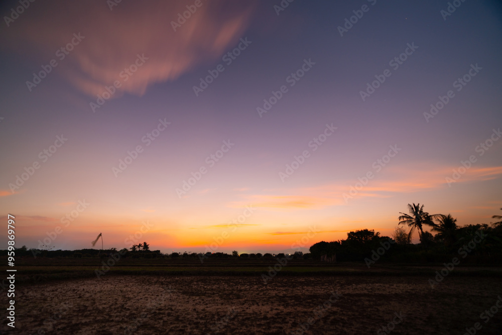 Blur Abstract Background of stars moving slowly in the twilight. and darkness tree shadow with field Blur Abstract Background of stars moving slowly in the twilight. and darkness tree shadow with field