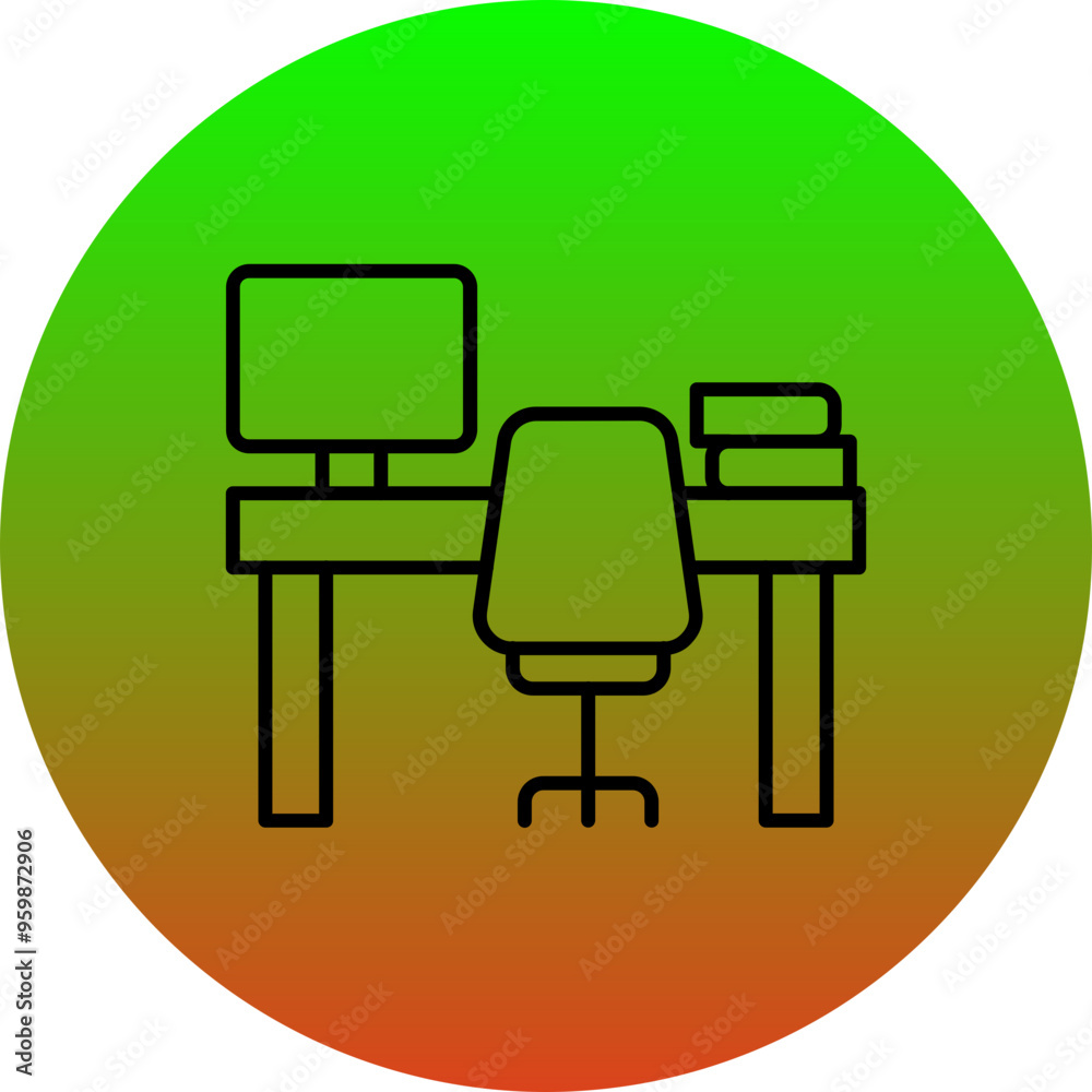Desk Icon Desk Icon
