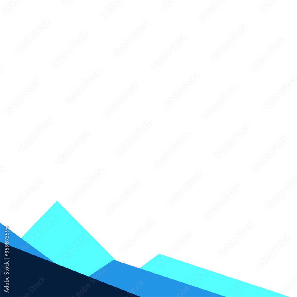 Blue Shape Corner Blue Shape Corner