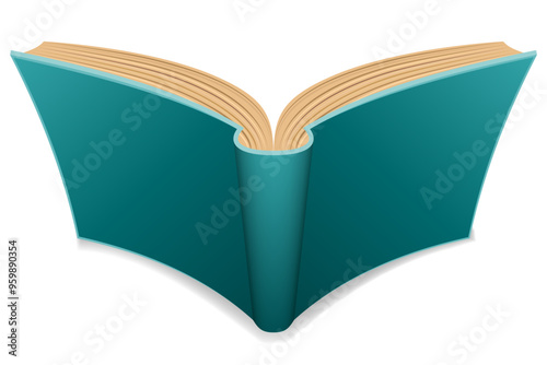 book information carrier on paper cartoon stock vector illustration isolated on white background