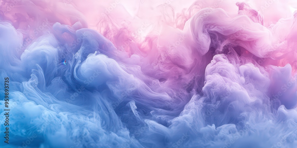 Acrylic Ink Cloud Swirling in Water Dreamy Abstract Effect Acrylic Ink Cloud Swirling in Water Dreamy Abstract Effect