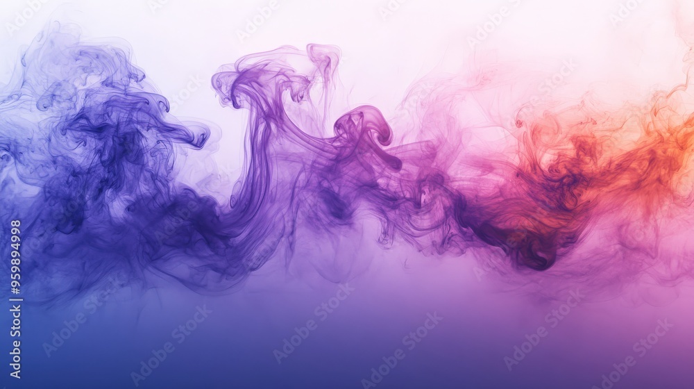 Acrylic Ink Cloud Swirling in Water Dreamy Abstract Effect Acrylic Ink Cloud Swirling in Water Dreamy Abstract Effect