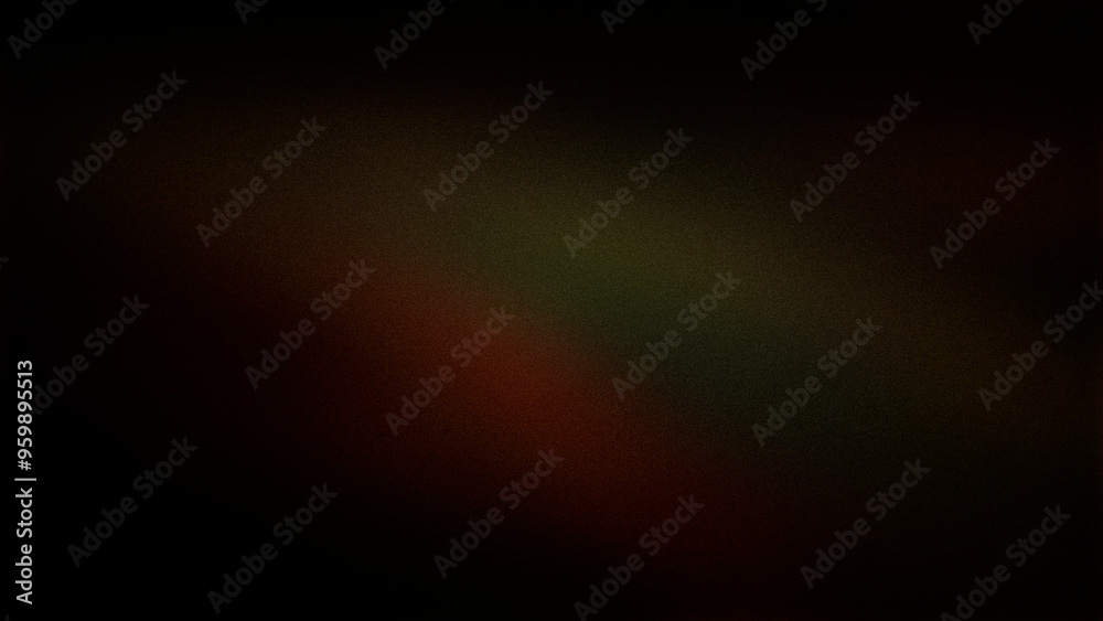 A dark and moody gradient background featuring a subtle blend of deep green and reddish-brown hues, perfect for adding a mysterious and elegant touch to designs