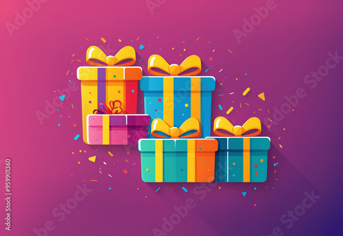 abstract creative birthday ...
