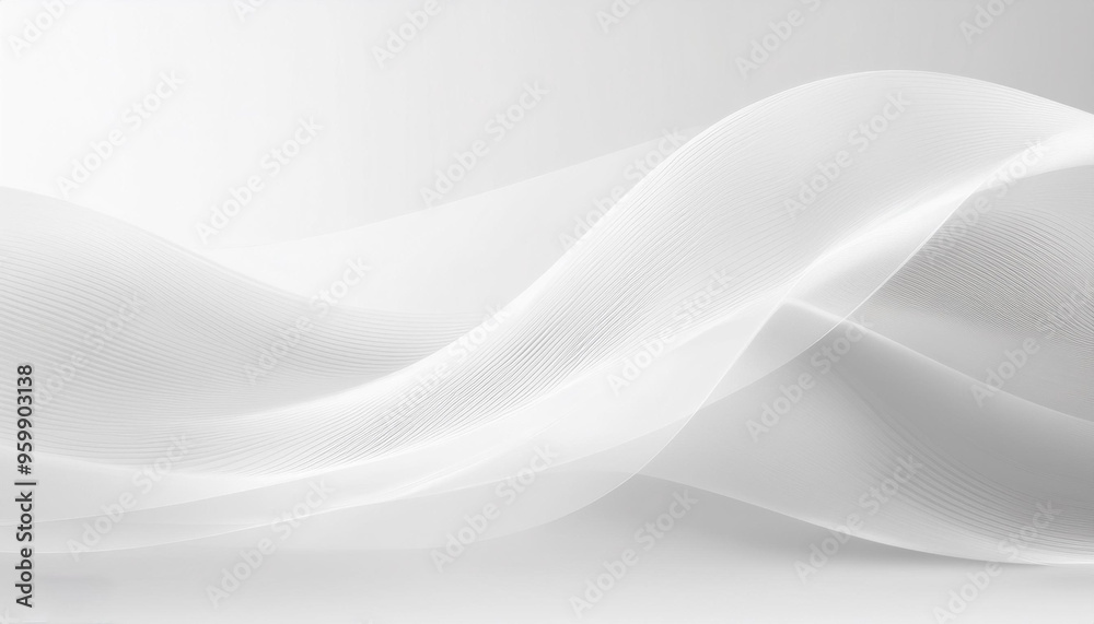 Fototapeta premium Abstract grey background poster with dynamic waves. technology network. Modern vector illustration design, abstract background