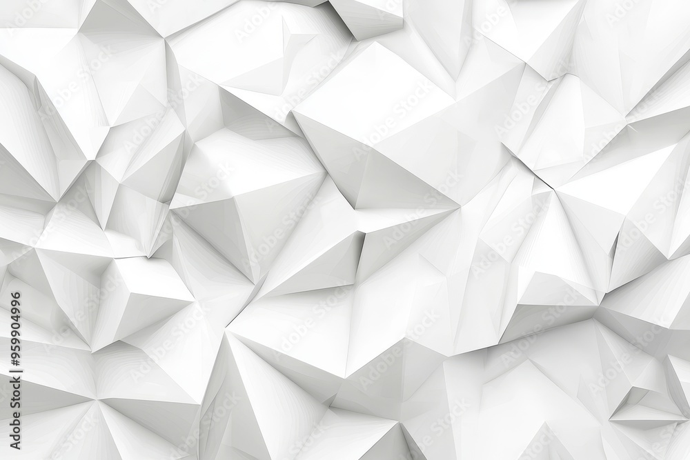 Low poly textured triangle shapes design with an abstract gray background. Low poly textured triangle shapes design with an abstract gray background.